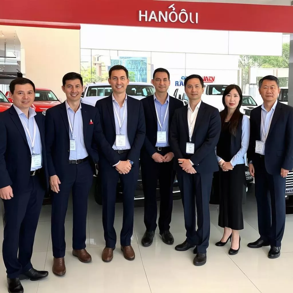 Đội ngũ nhân viên tư vấn chuyên nghiệp tại Đại lý Xe tải Hà Nội