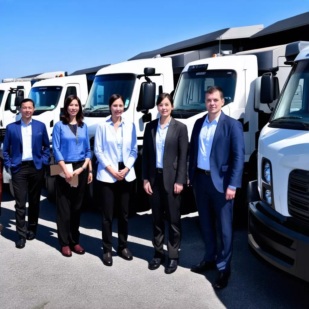 Đội ngũ nhân viên tư vấn xe tải Hà Nội