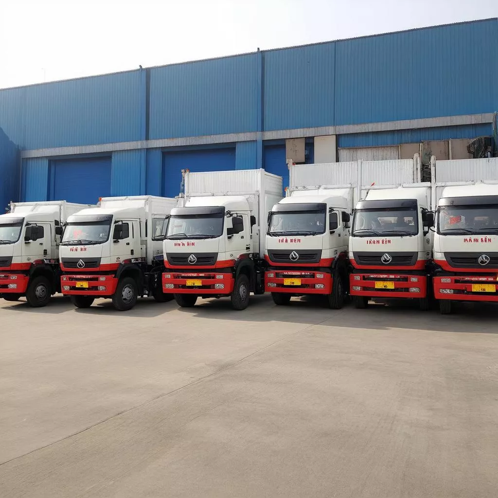 Dien Bien truck fleet