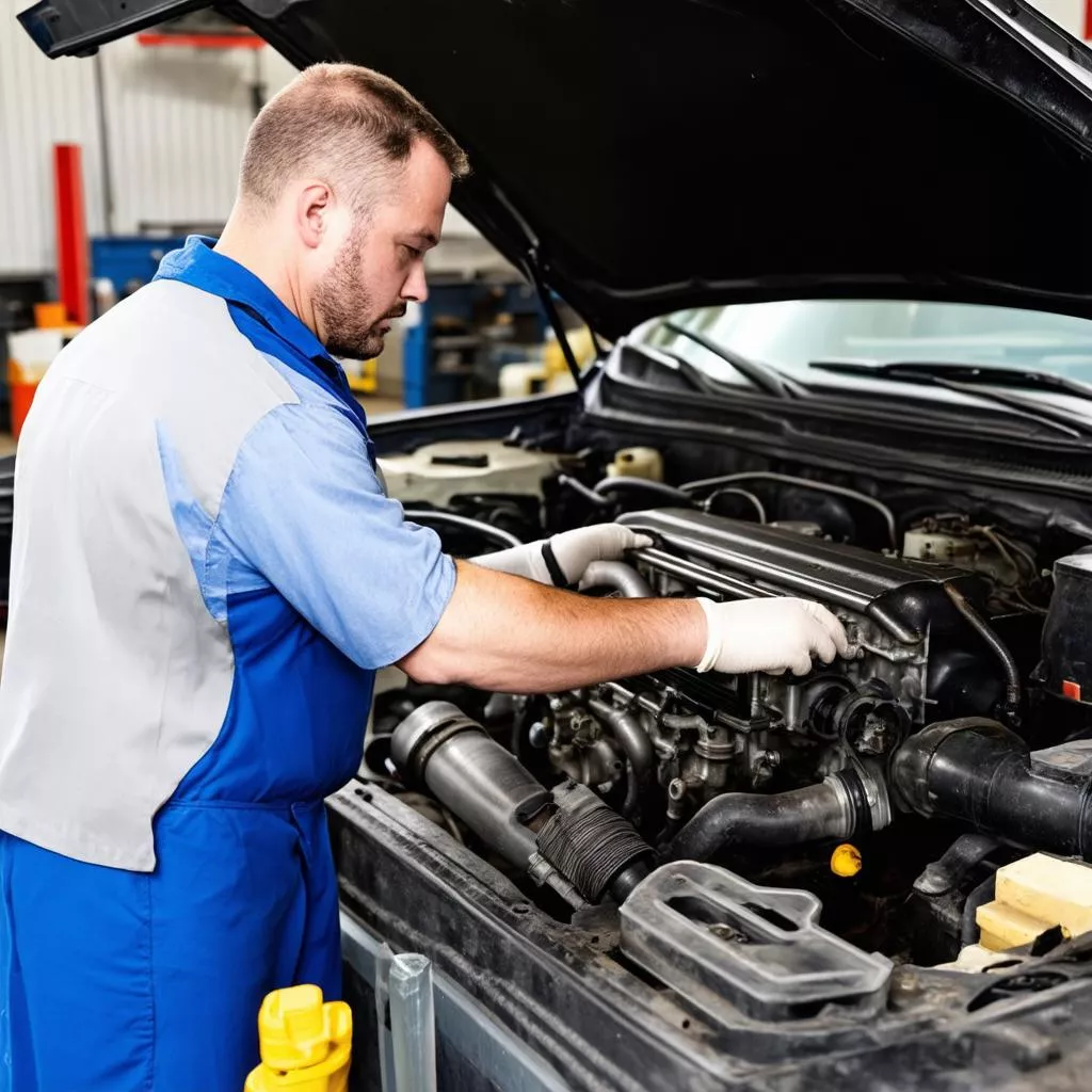 Động cơ xe tải