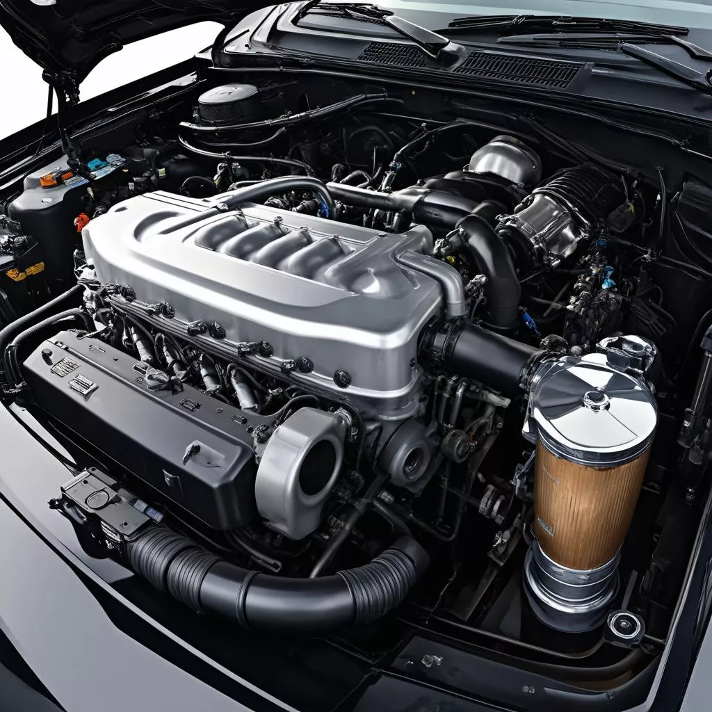 Động cơ xe tải hiện đại