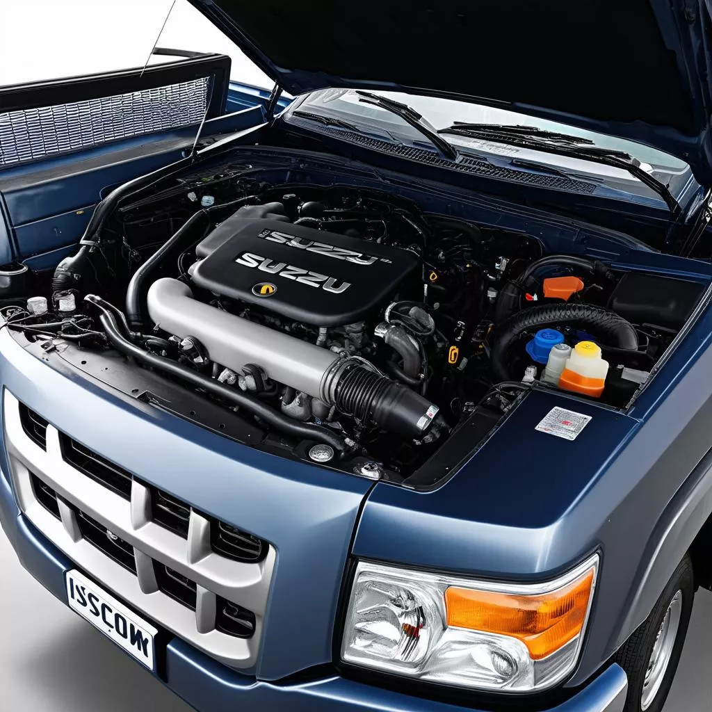 Động cơ xe tải Isuzu Vĩnh Phát 8 tấn