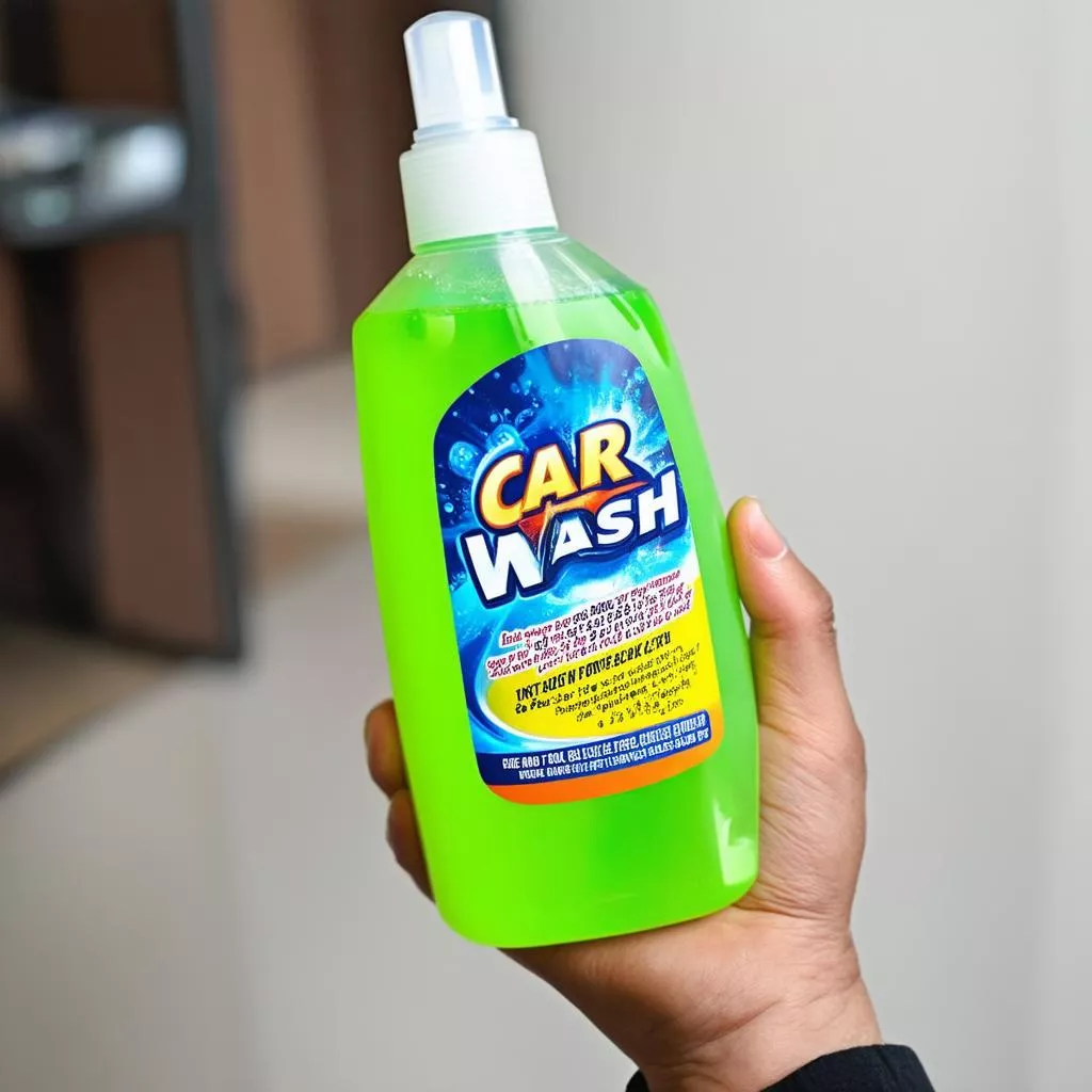 Professional car wash solution