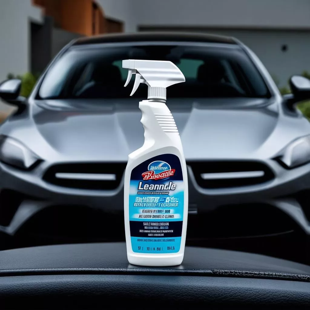 Chai dung dịch vệ sinh ghế da xe ô tô