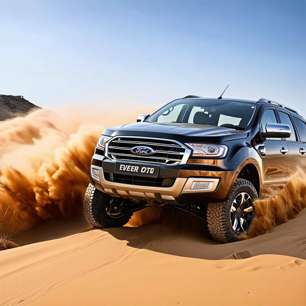 Ford Everest 2015 off-road