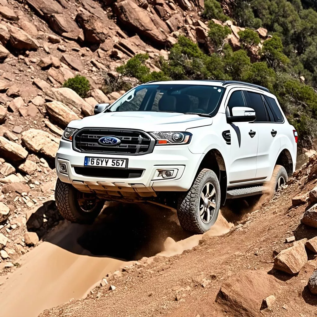 福特珠峰越野驾驶