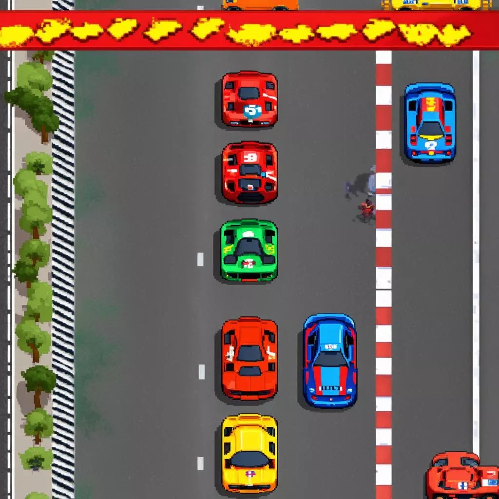 Arcade racing game
