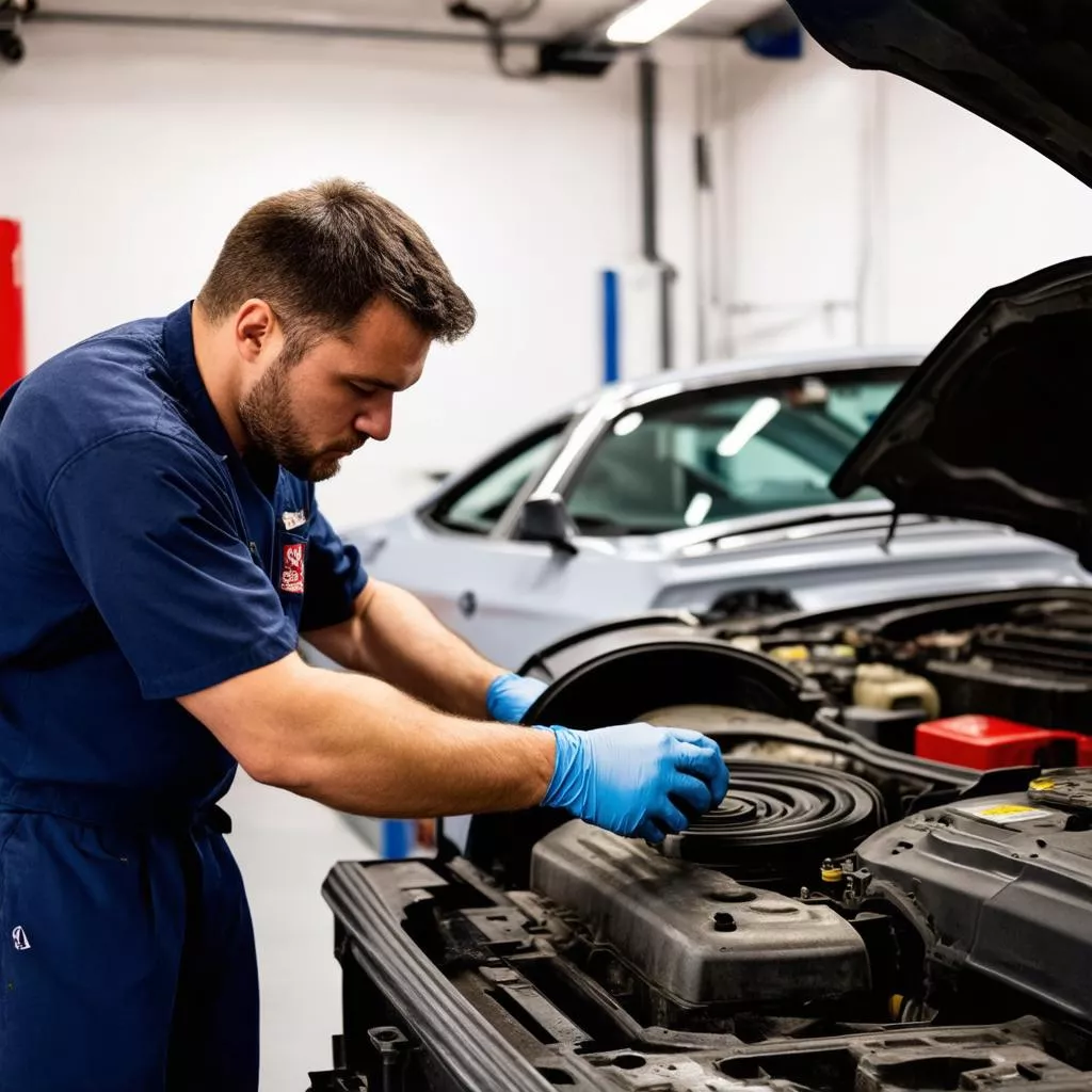 Gara ô tô tại Hà Nội