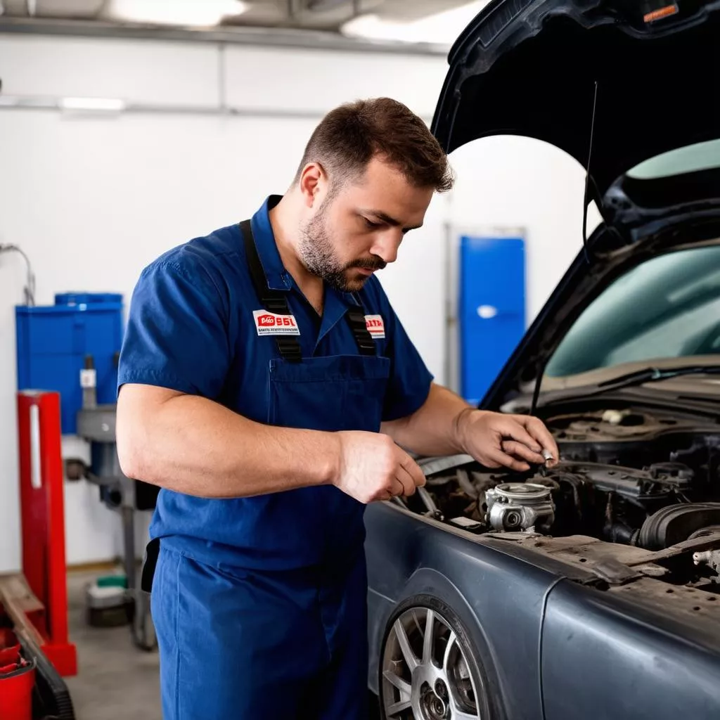 gara sửa chữa ô tô