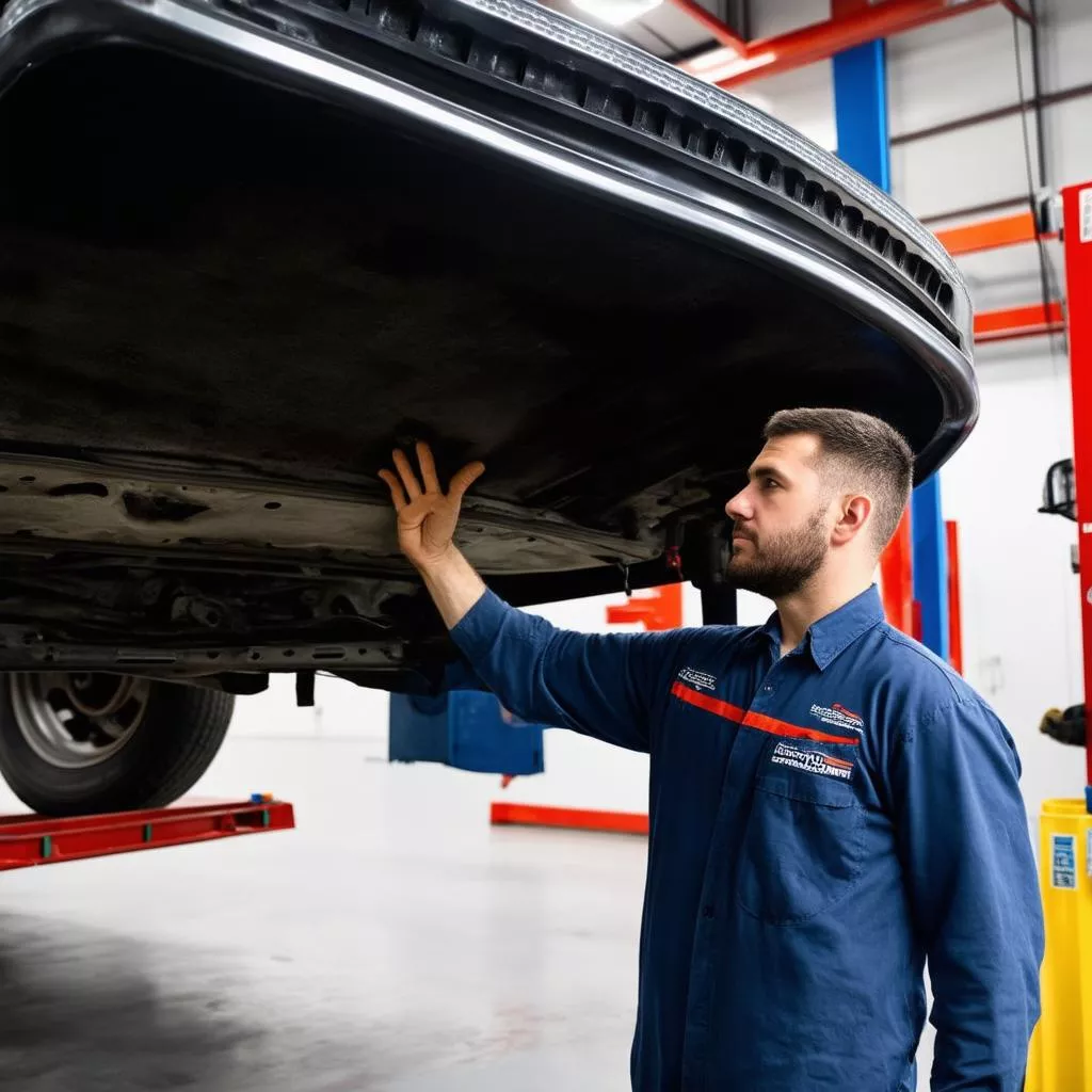 Gara sửa chữa xe tải