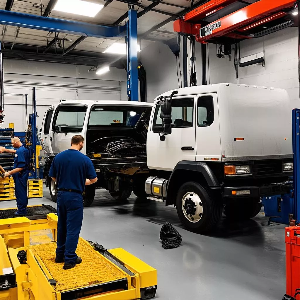 Garage Ô Tô Khánh Minh: Địa Chỉ Tin Cậy Cho Mọi Nhu Cầu Sửa Chữa Xe Tải Tại Hà Nội