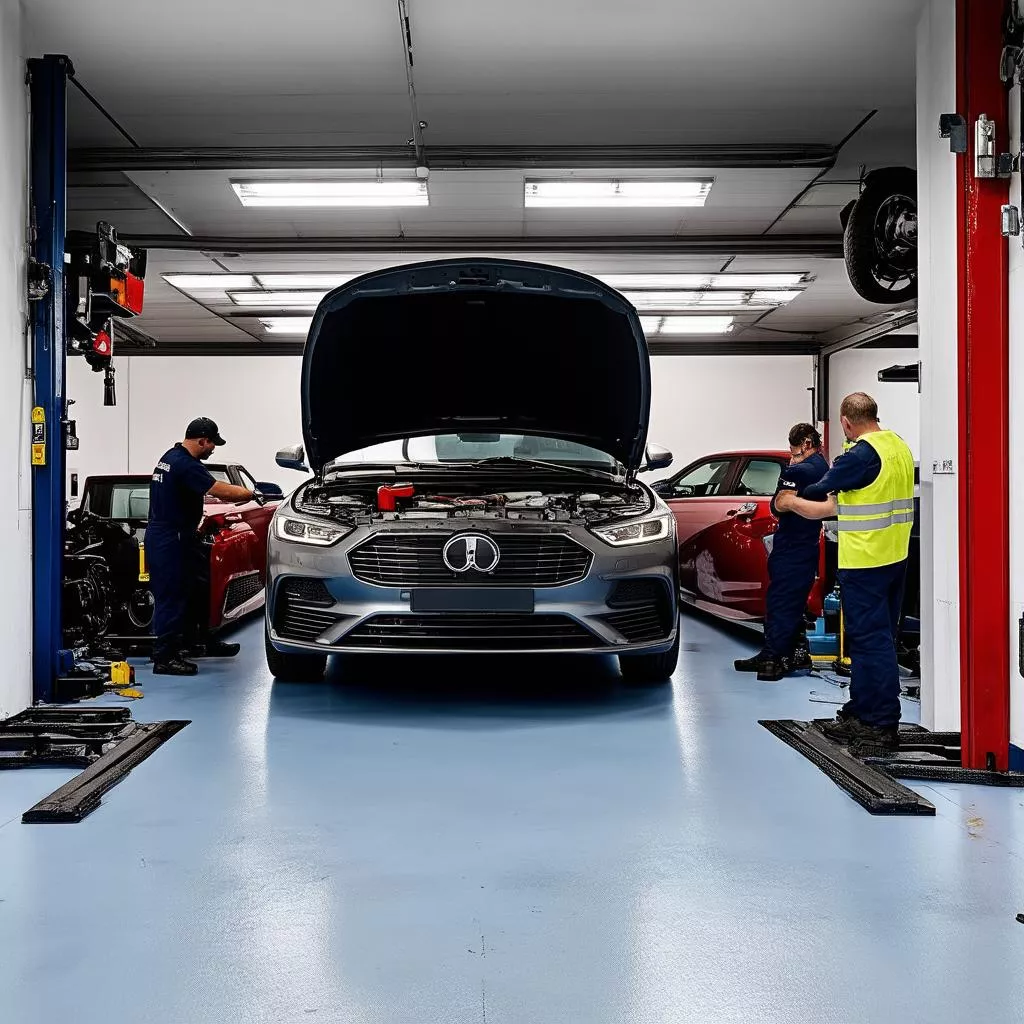 Garage sửa chữa ô tô