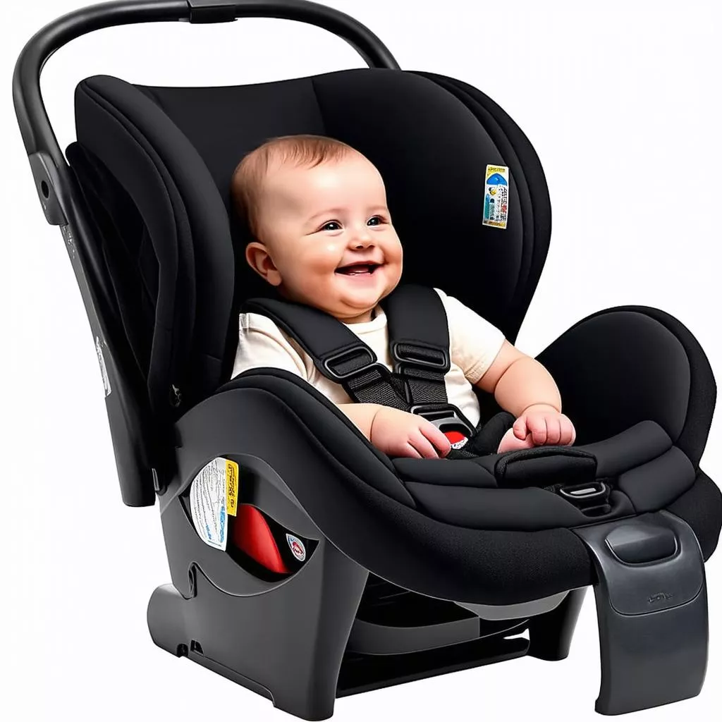 Safe car seat for baby