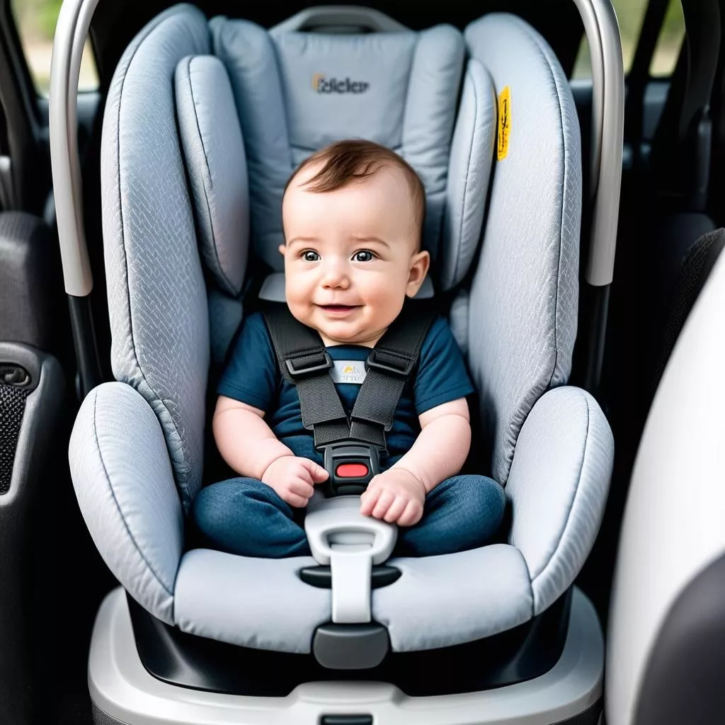 Ghế ngồi ô tô cho trẻ em: An toàn cho bé, an tâm cho mẹ