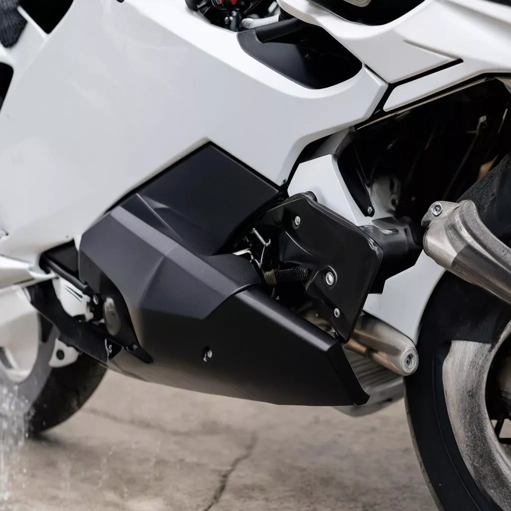 Giá chắn bùn trước xe Airblade: Bảo vệ xế yêu, an tâm lướt bánh