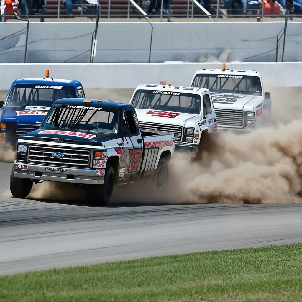 Professional truck racing
