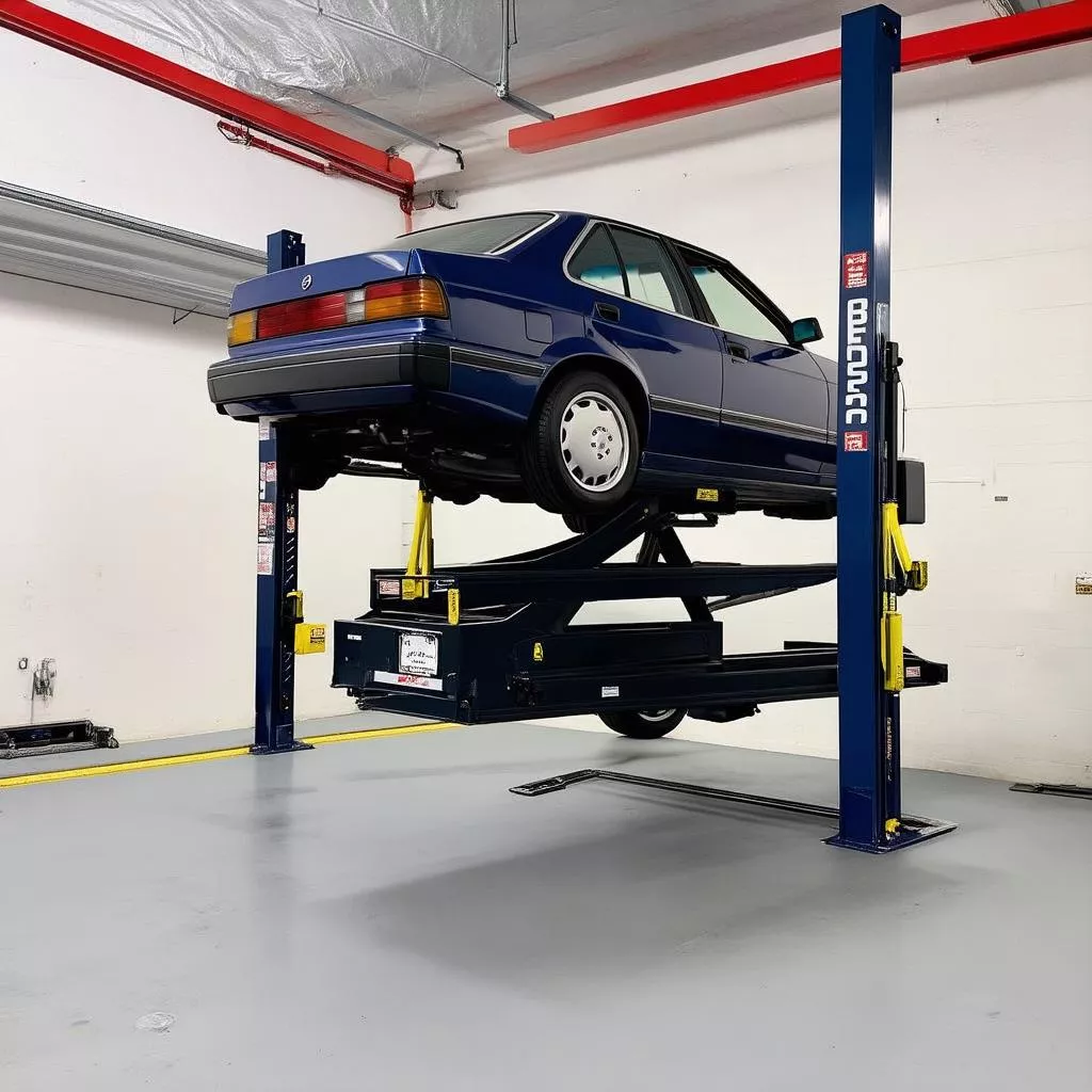 Giàn nâng xe ô tô: Vật bất ly thân của mọi gara