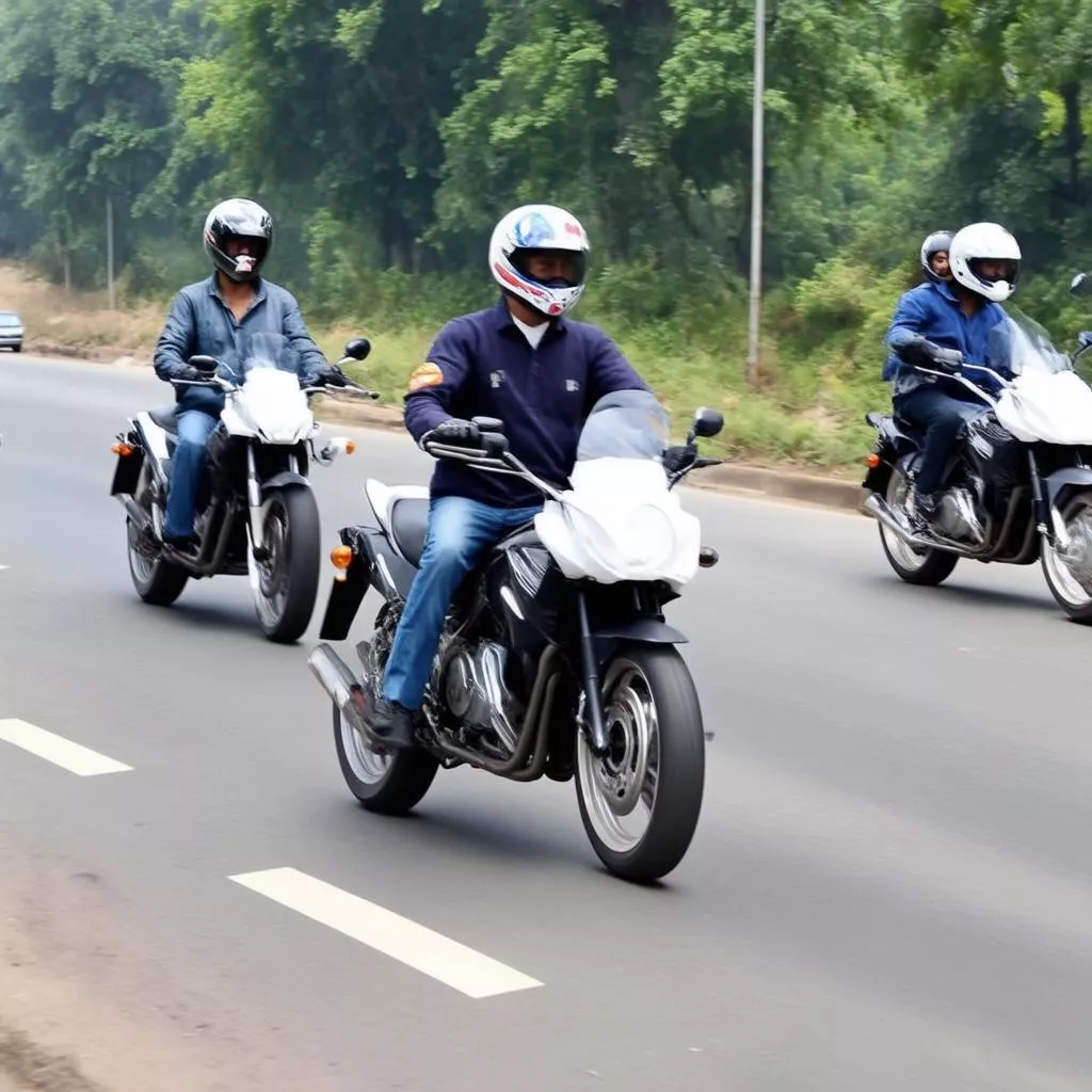 Safe traffic in Vietnam