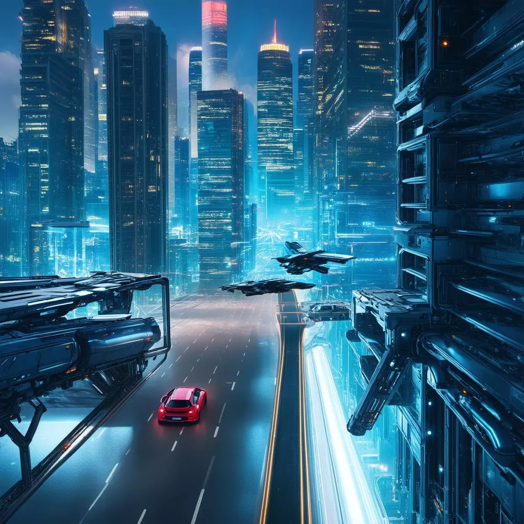 Future transportation with flying cars