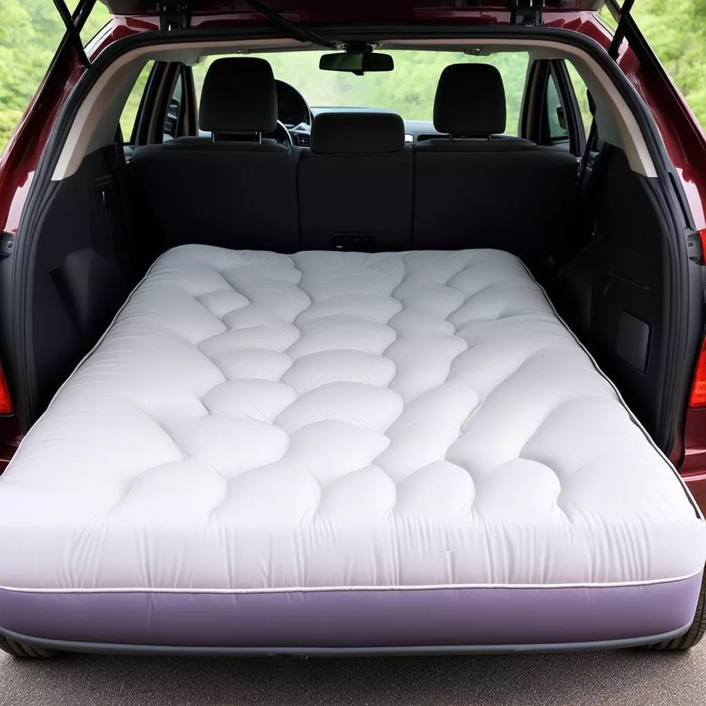 Nâng Tầm Trải Nghiệm Lái Xe Với Giường Hơi Xe Ô Tô