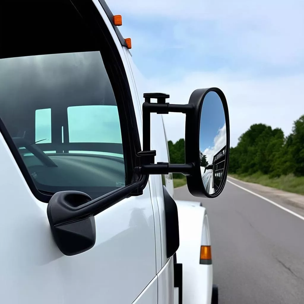 货车凸面镜：长途货车司机的必备神器