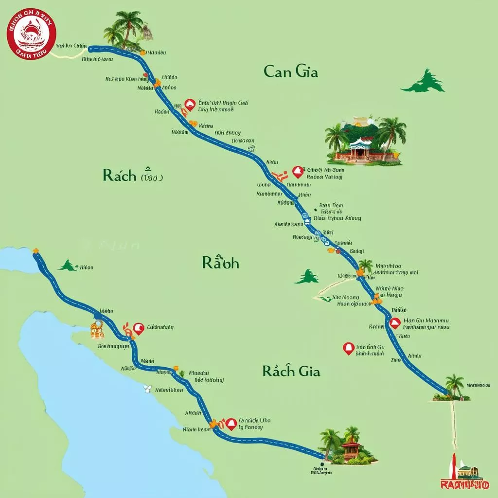 Hành trình Cần Thơ Rạch Giá