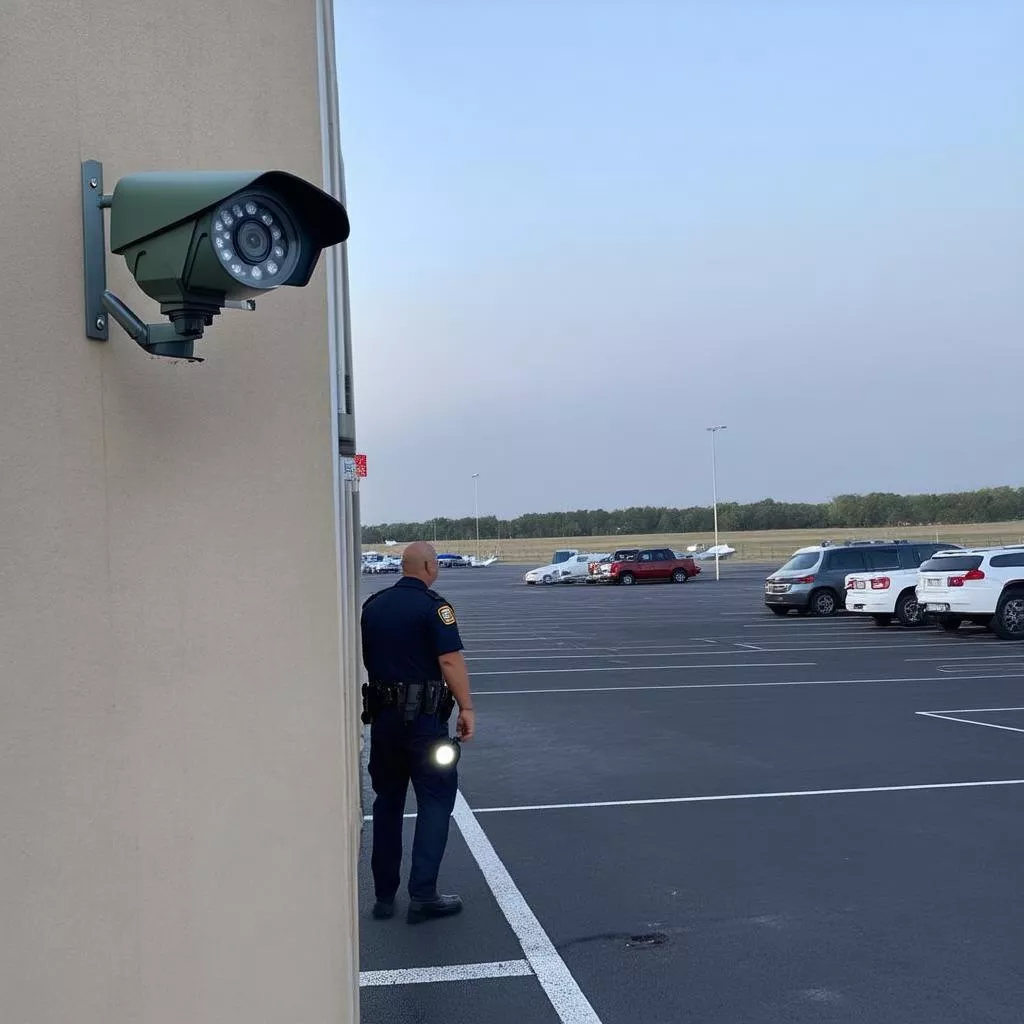 Hệ thống an ninh bãi gửi xe