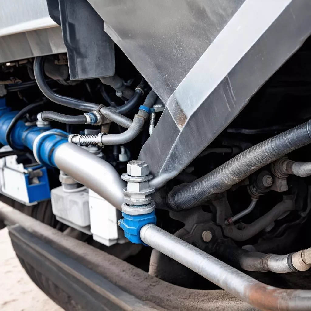 Hệ thống ben tự đổ hiện đại của xe ben