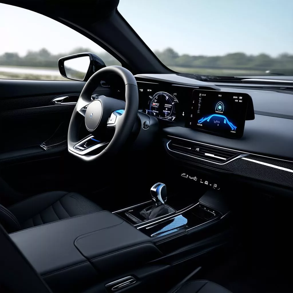 Intelligent control system in a car