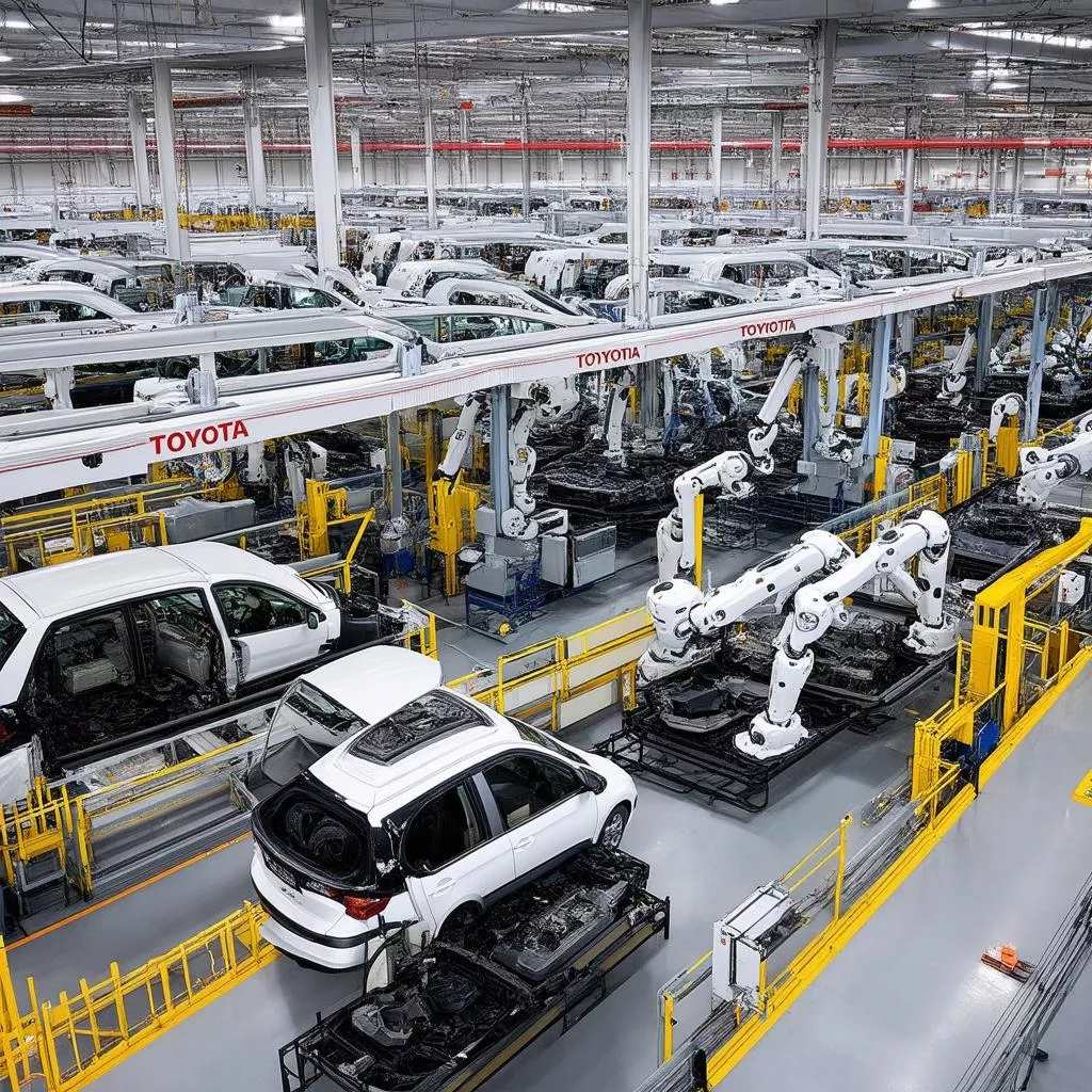 Perjalanan Toyota dari Pabrik Hingga ke Tangan Konsumen