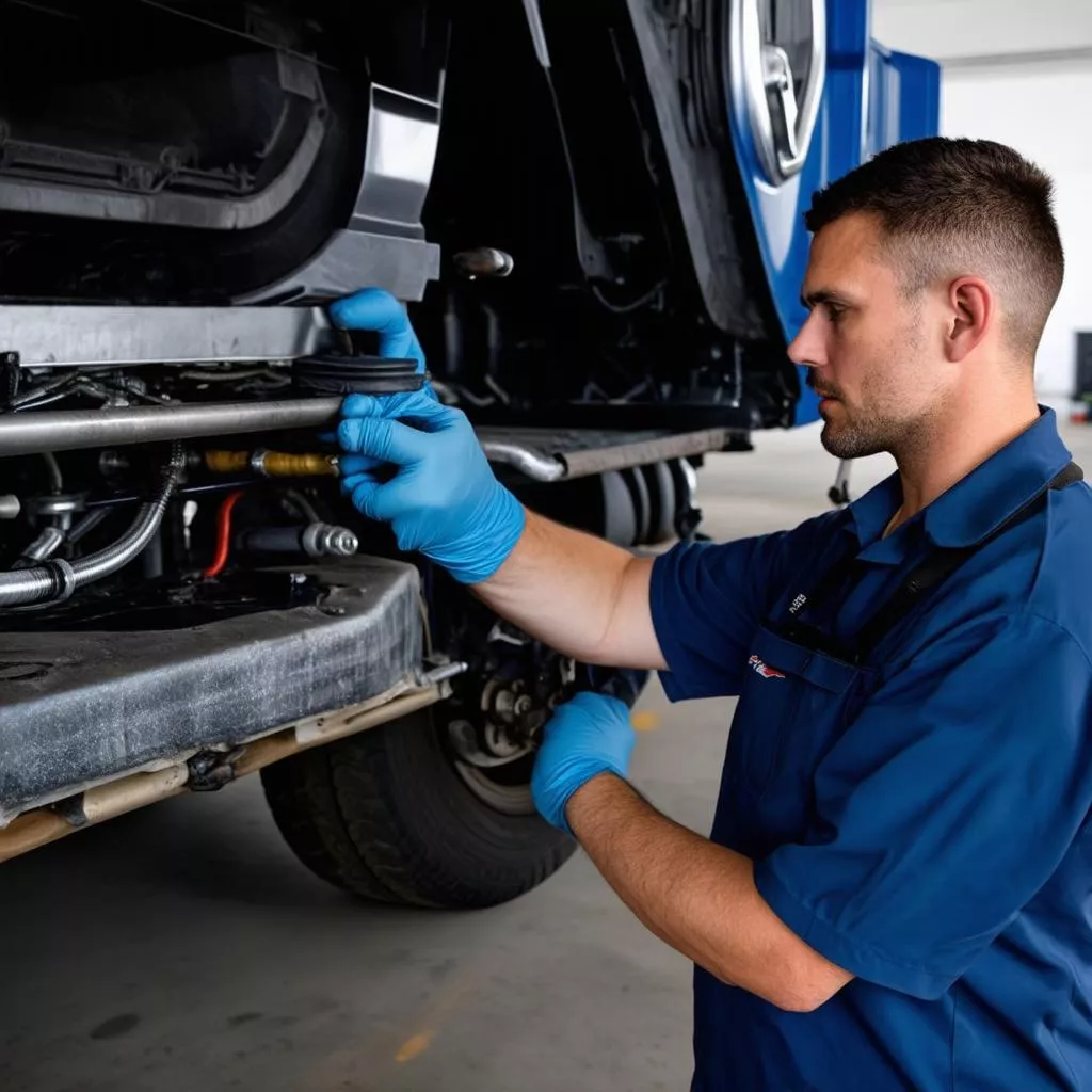 Hệ thống phanh ABS trên xe tải