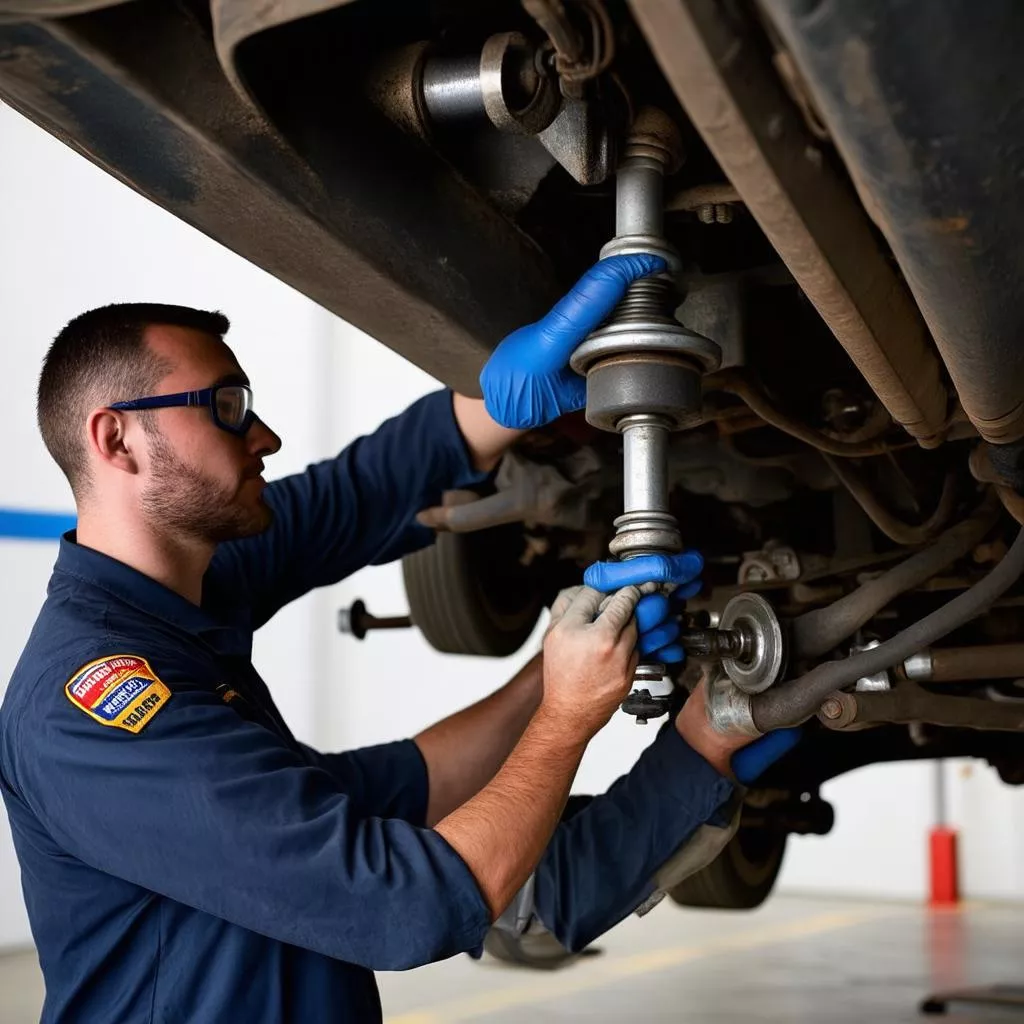 Bảo dưỡng hệ thống treo xe tải