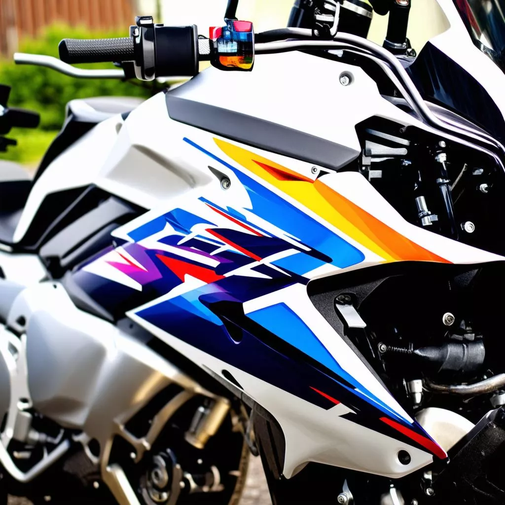 Hình hoa văn dán xe máy: Cá tính hóa xế yêu và những điều cần biết