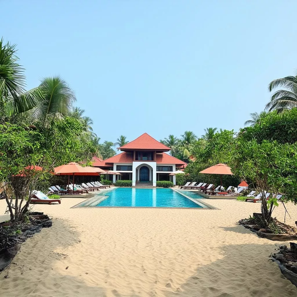 Khu resort ven biển Hồ Cốc