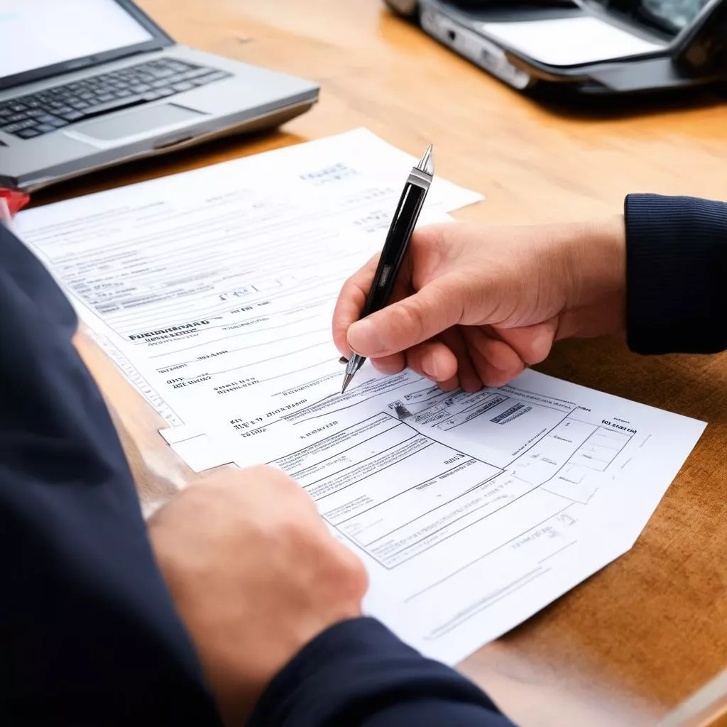 Vehicle Ownership Transfer Documents