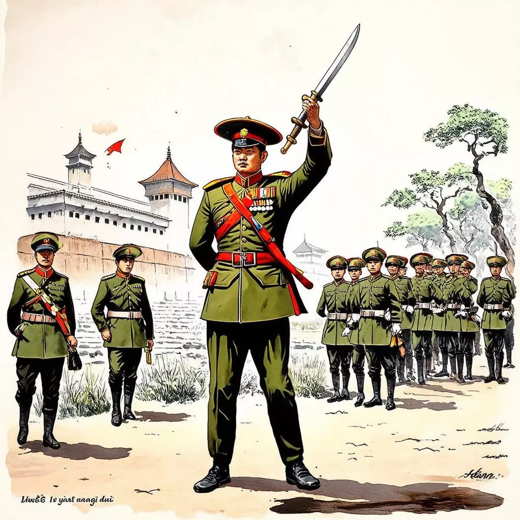 Hoàng Diệu's suicide