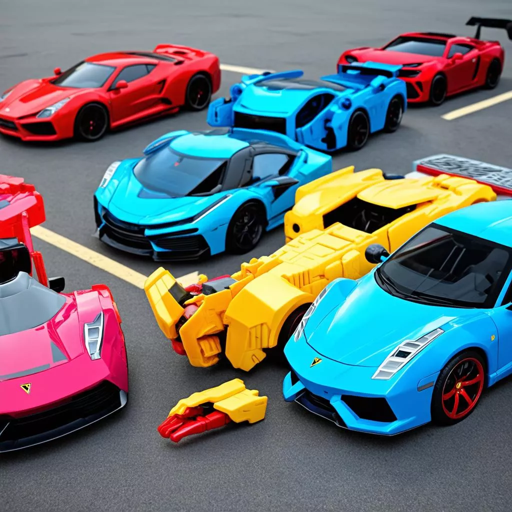 Hoạt hình siêu xe biến hình