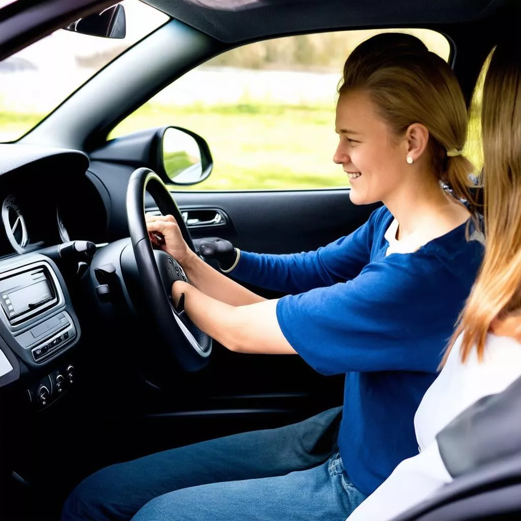 Hướng dẫn học thực hành lái xe ô tô B2: Từ A đến Z cho người mới bắt đầu