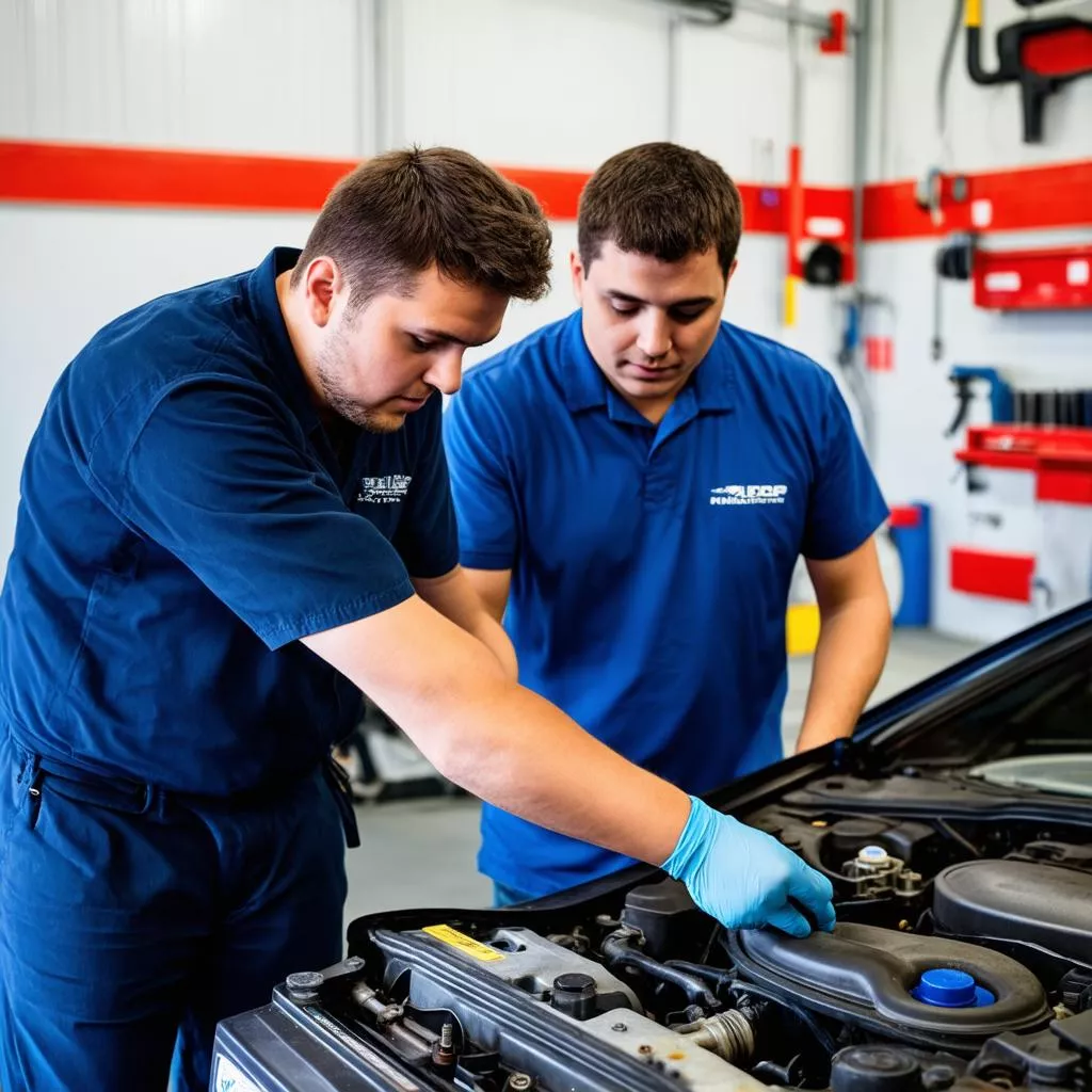 Tuyển Học Việc Gara Ô Tô: Nơi Hun Đúc Niềm Đam Mê Cho Tương Lai Thợ Giỏi