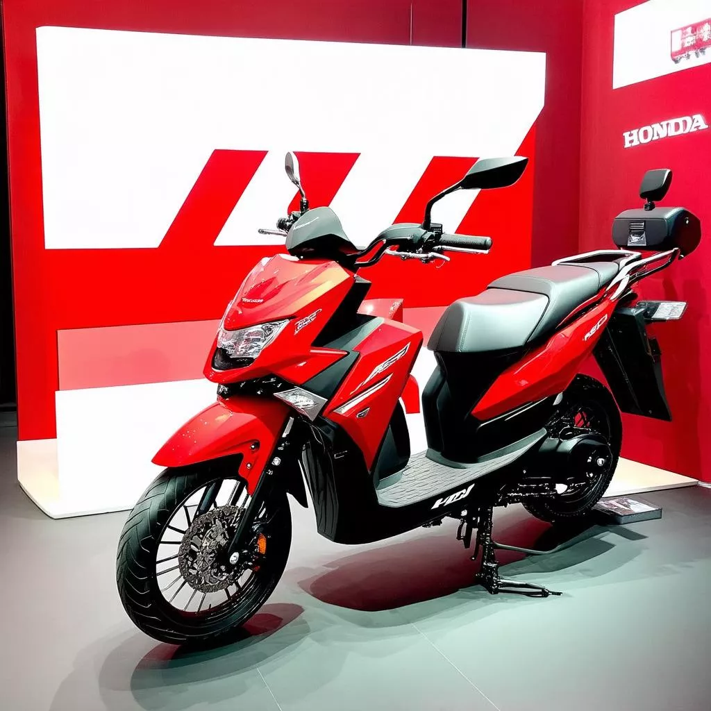 Honda Vario 2018 Màu Đỏ Đen