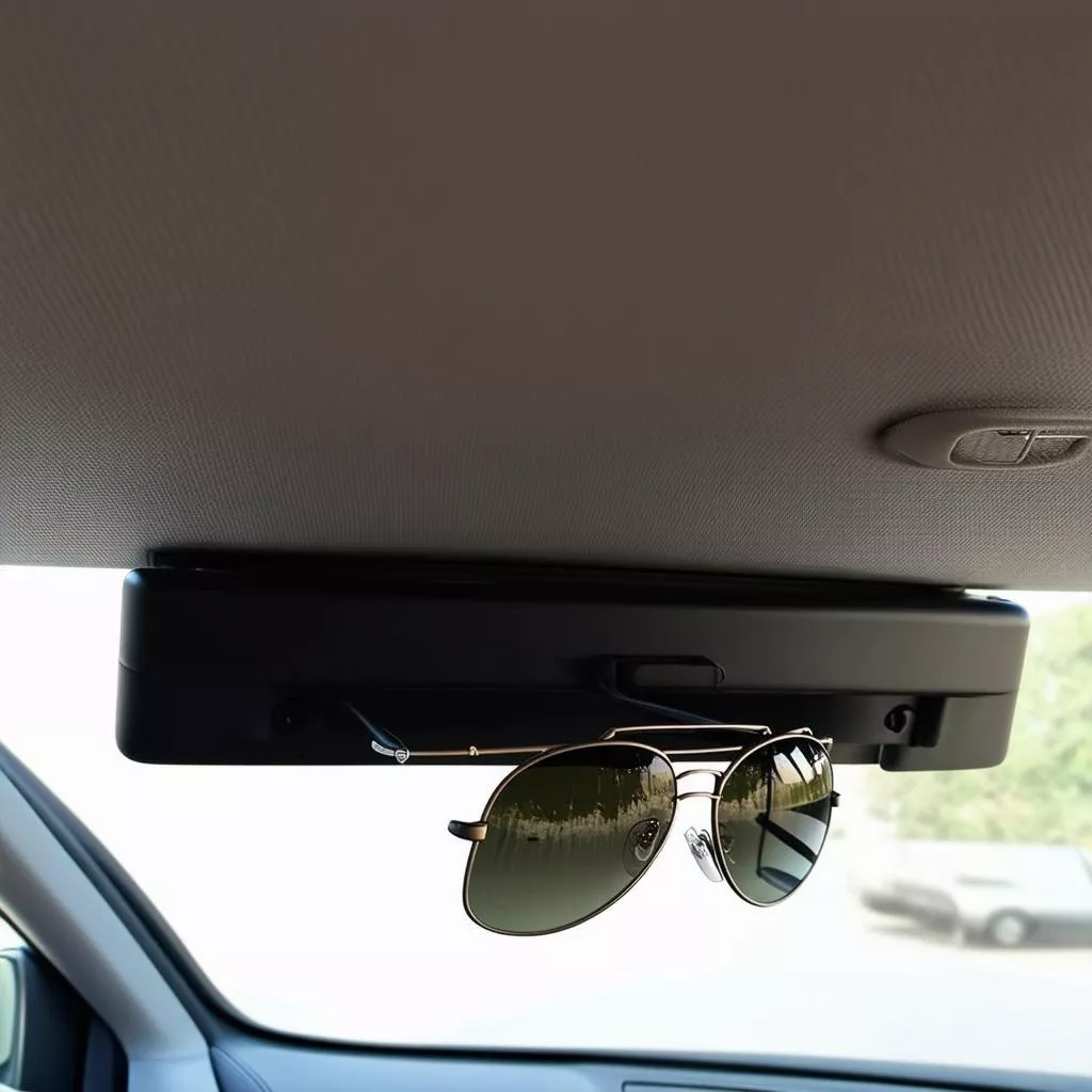 Hộp để kính trên xe ô tô: Vật dụng nhỏ, tiện ích lớn