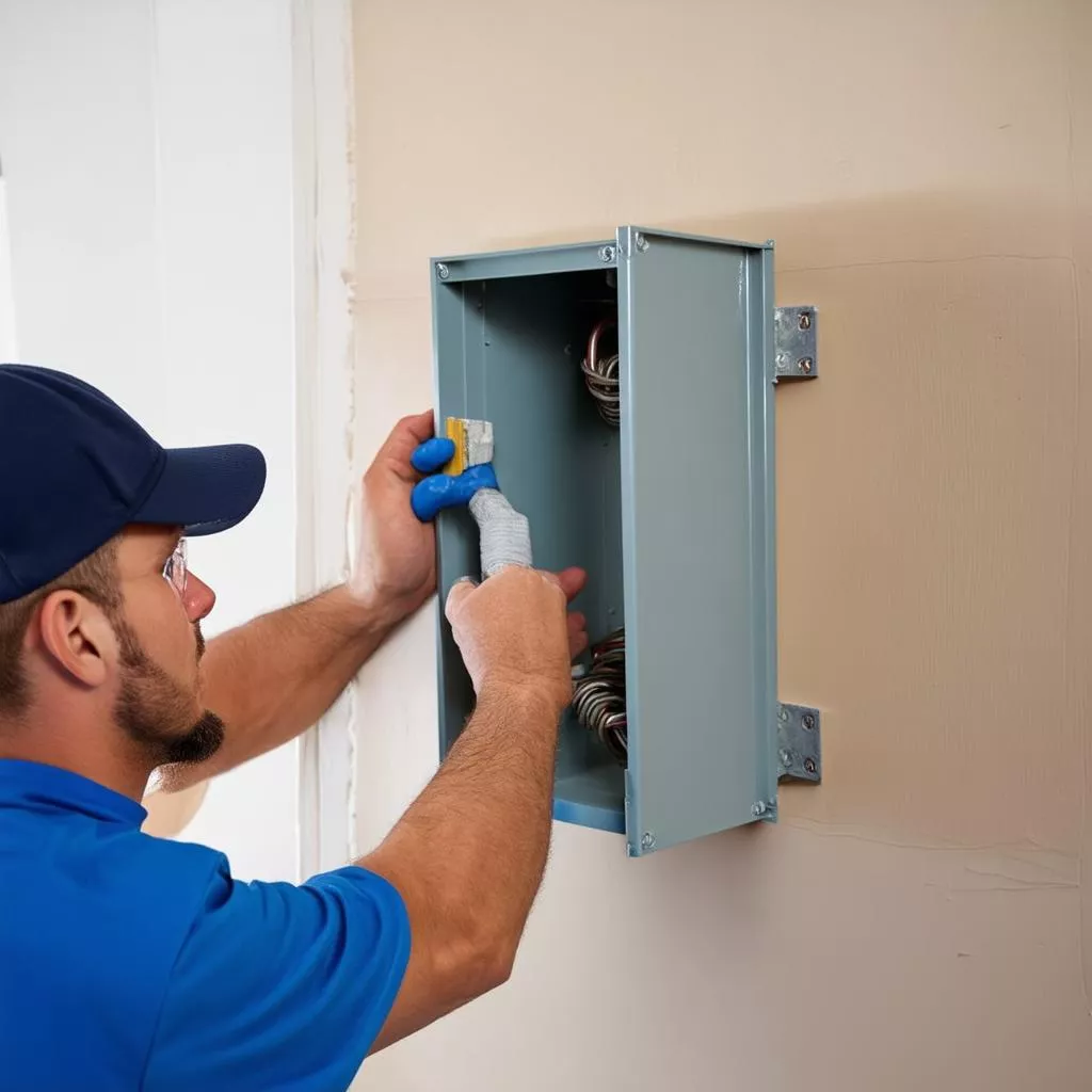 Durable & Reliable: Tan Phat 16x16x0.6mm Galvanized Electrical Box