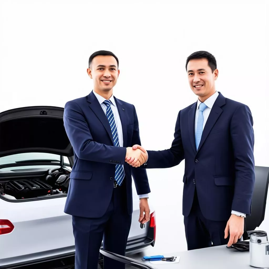 Auto parts business partnership