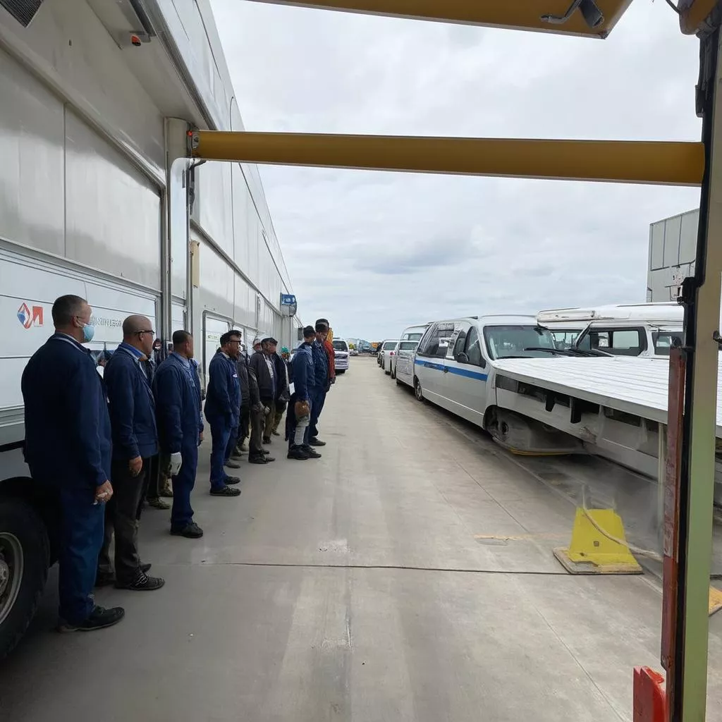 Hợp tác xã vận tải đang hoạt động