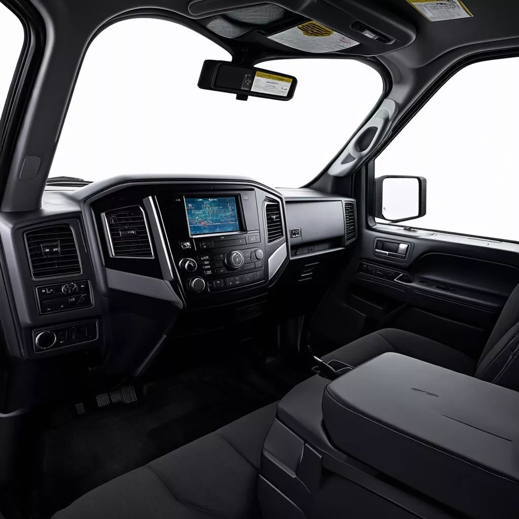 Xe tải Hyundai HD99 nội thất