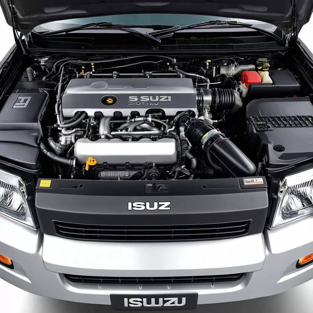 Động cơ xe tải Isuzu 3.49 tấn tiết kiệm nhiên liệu