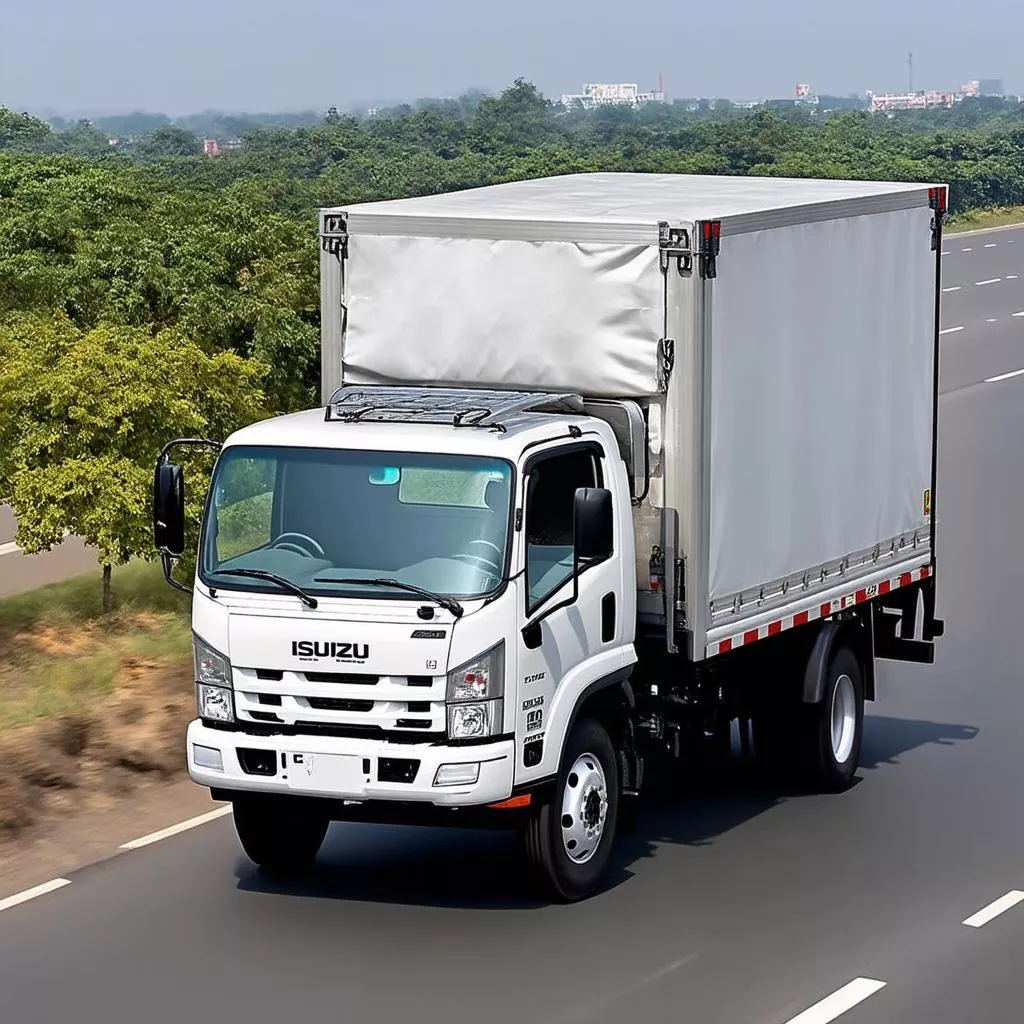 Xe tải Isuzu Frr650 6 6 tấn 5 vận chuyển hàng hóa