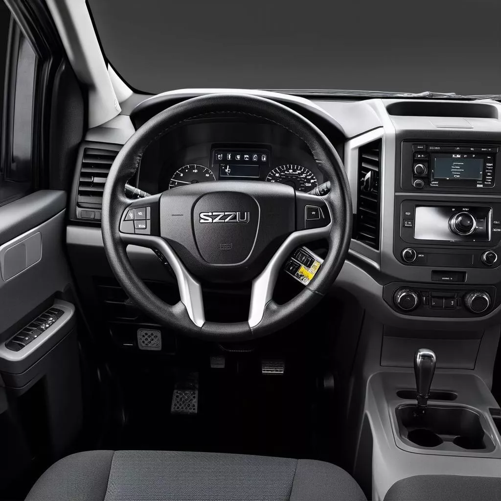 Isuzu QKR55F nội thất