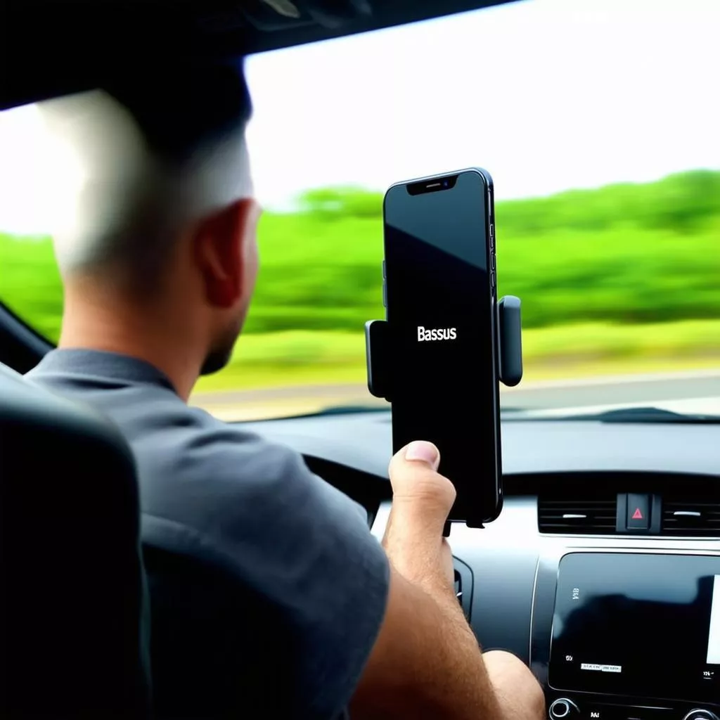 Suporte Baseus anti-vibração