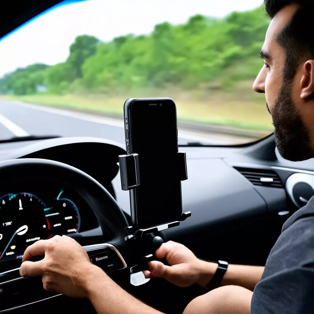 Suporte Baseus: Segurança e Conveniência na Condução
